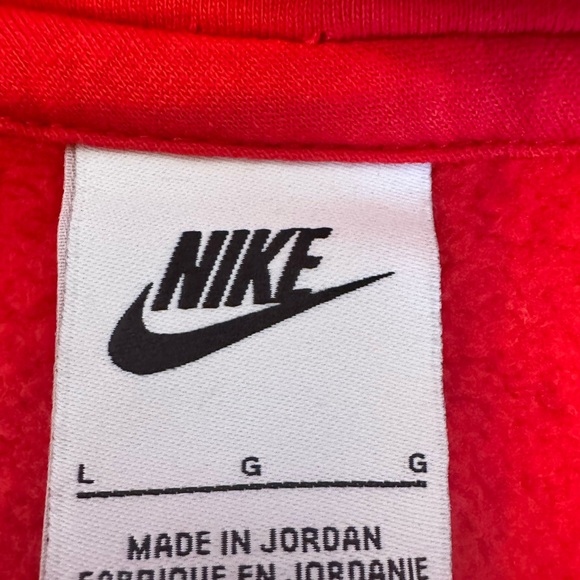 Nike Red Women's Hoodie Size Large - Picture 7 of 10